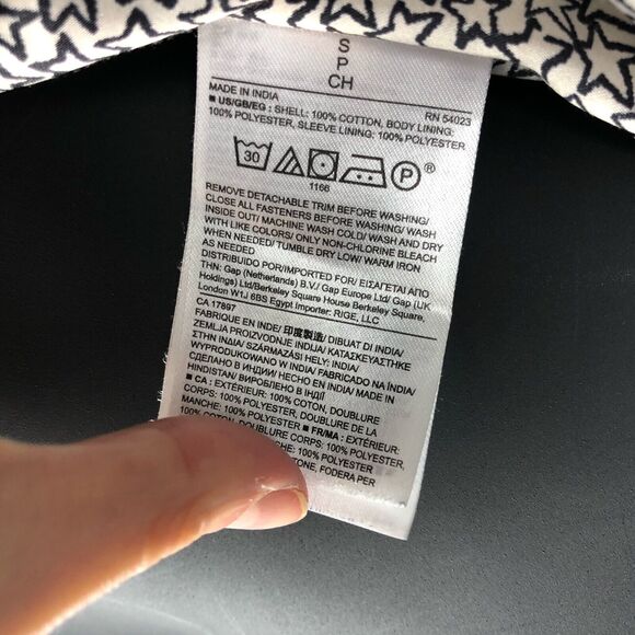 BANANA REPUBLIC Black Belted Trench Coat Size Small - Picture 7 of 10